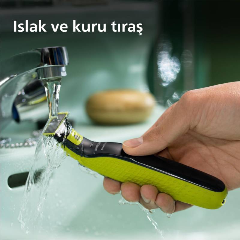 Philips Hibrit OneBlade™ Yüz Tıraş Makinesi. Nimh Teknolojisi 